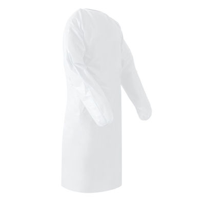 Personal Safety White 120*140cm Medical Isolation Gowns