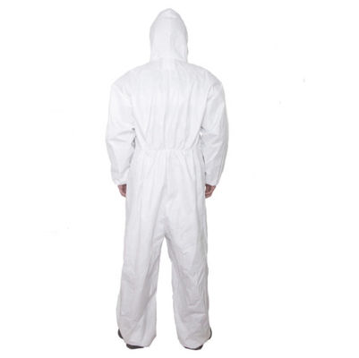 Breathable Hooded Non Sterile Disposable Protective Coverall