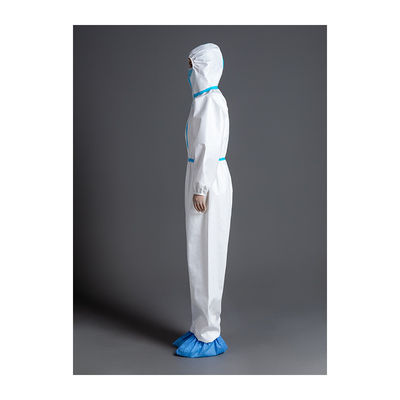 Soft Hand Feeling 25gsm Disposable Protective Coverall