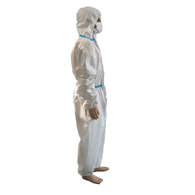 Dust Proof Breathable Disposable Hooded Coveralls