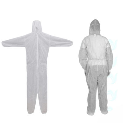 OEM Non Toxic Waterproof Disposable SMS Coverall