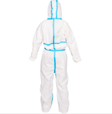 Hooded Disposable Non Woven Coveralls