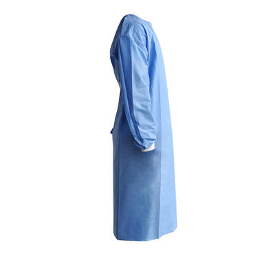 Healthcare Anti Pull Adults 40gsm Non Woven Isolation Gown