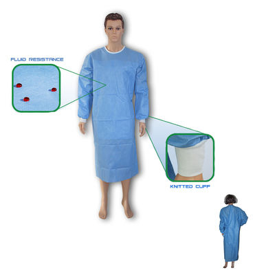Waterproof 40g 120*140cm Disposable Operating Gowns