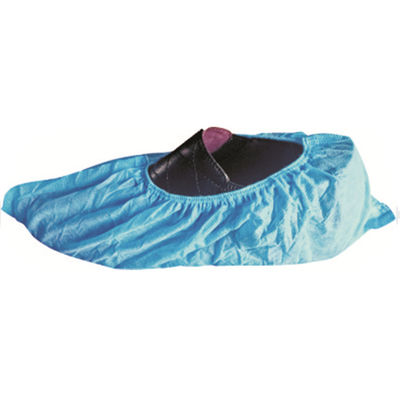 Dark Blue 4g Disposable Polyethylene Shoe Covers