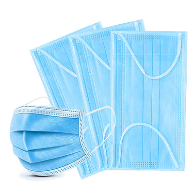 Anti Virus Protective Blue 50Pcs Disposable Surgical Masks