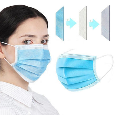 Anti Bacteria Thickened Disposable 3 Ply Face Mask