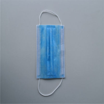 Safety CE FDA Earloop 17.5*9.5cm Disposable 3 Ply Face Mask