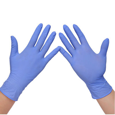 Non Allergic Powder Free 240mm Disposable Nitrile Gloves