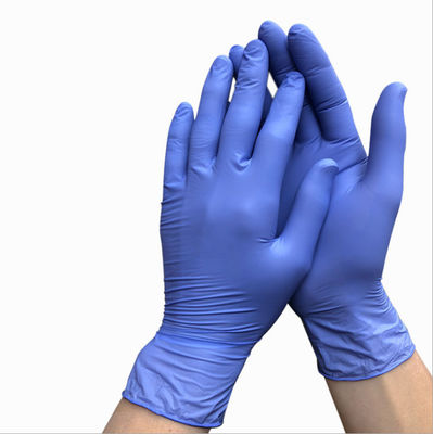 Cut Resistant Non Sterile 0.1mm Disposable Nitrile Gloves