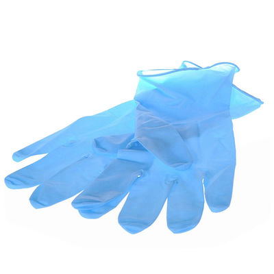 Beaded Cuff  Powder Free 3.5 Mil Disposable PVC Gloves