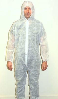 XL Dust Protective 35g Disposable Polypropylene Coverall