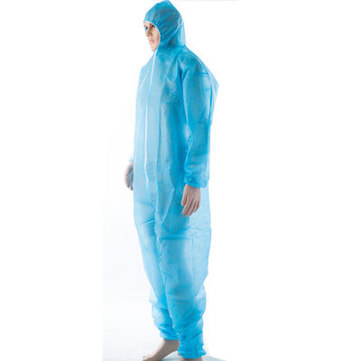 Customized XXXL 50gsm Disposable Waterproof  Non Woven Protective Coveralls
