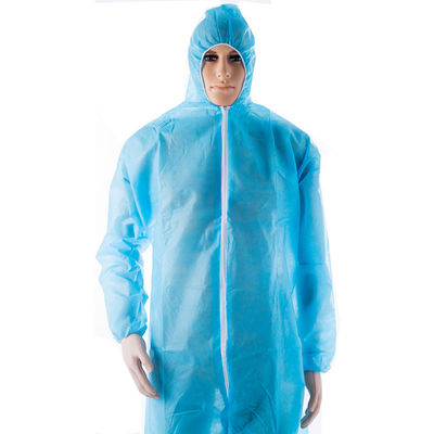 Customized XXXL 50gsm Disposable Waterproof  Non Woven Protective Coveralls