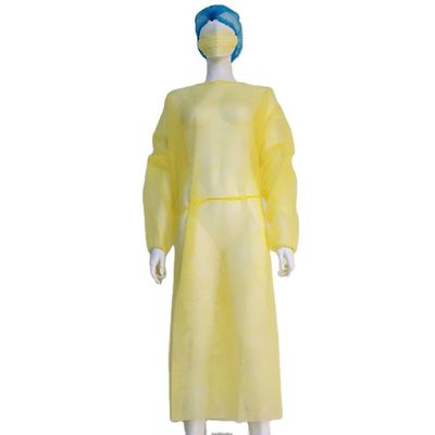 S-XXXL 35g-70g 1pc/Bag Anti Bacterial Waterproof Medical Isolation Disposable Isolation Gowns