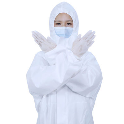 White Anti Static Disposable Protective Coverall Suit Gb/T24001-2016 2xl