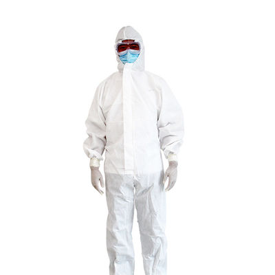 Breathable Dustproof 35g Medical Isolation Gowns