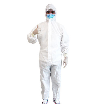 Breathable Dustproof 35g Medical Isolation Gowns