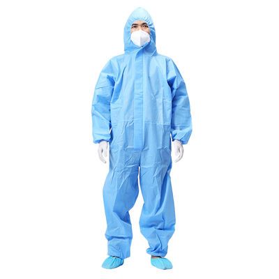 Anti Virus PP PE Or SMS CE,SGS Certificated Protective Hospital Disposable Isolation Gowns