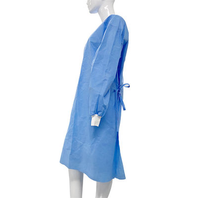 Protective Surgical Woven Waterproof Medical Gowns 30GSM