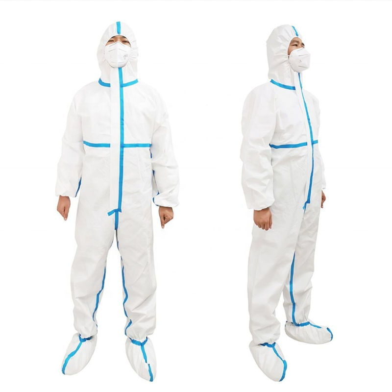 UV Protection EN14126 Disposable Medical Coverall