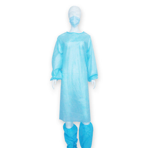 Medical Grade Non Woven CE Waterproof Isolation Gowns