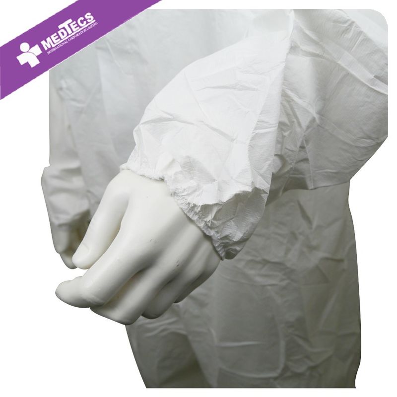 Protective EN14126 Disposable Medical Coverall Anti Bacterial