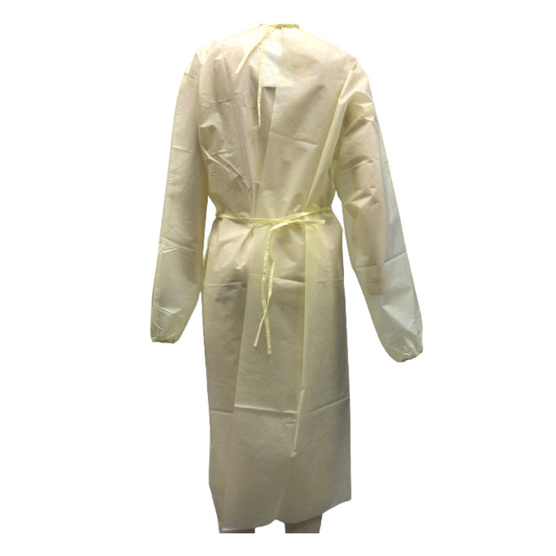 Nonwoven Polypropylene Disposable Isolation Gowns With Elastic Cuff
