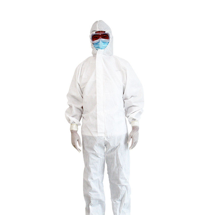 60gsm SMS Disposable Coveralls Medical For Protective