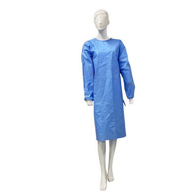 Blue Level 2 Xl 70gsm Disposable Isolation Gowns